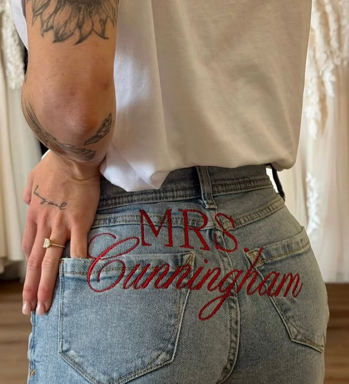 Custom "MRS" Denim