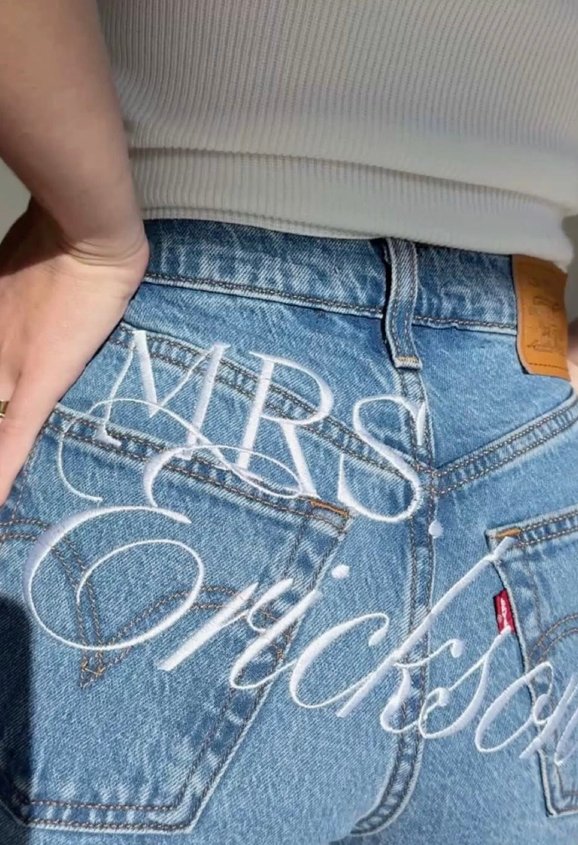 Custom "MRS" Denim