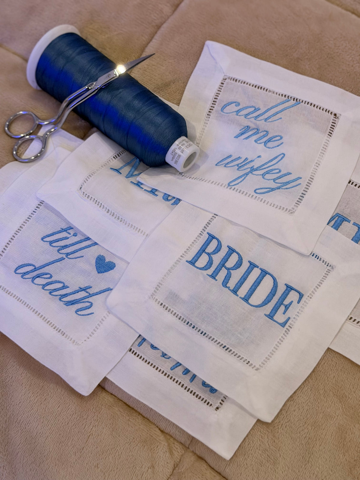 Custom Dinning Napkins - set of 4
